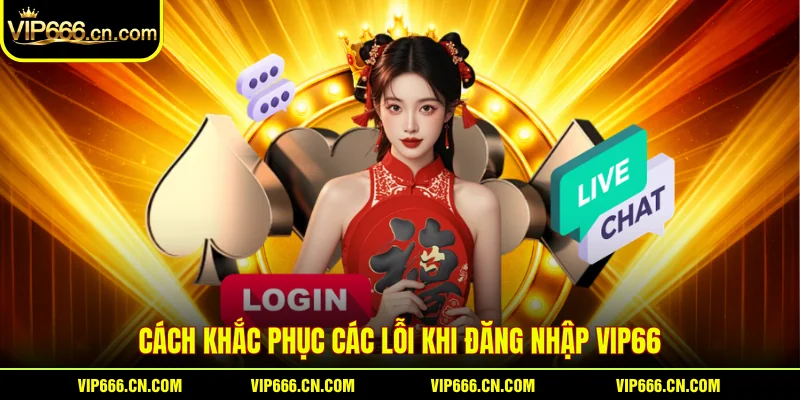 Cách khắc phục các lỗi khi đăng nhập VIP66