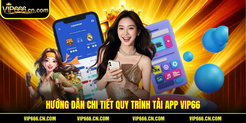 Hướng dẫn chi tiết quy trình tải app VIP66