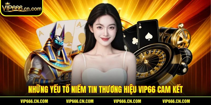 Những yếu tố niềm tin thương hiệu VIP66 cam kết