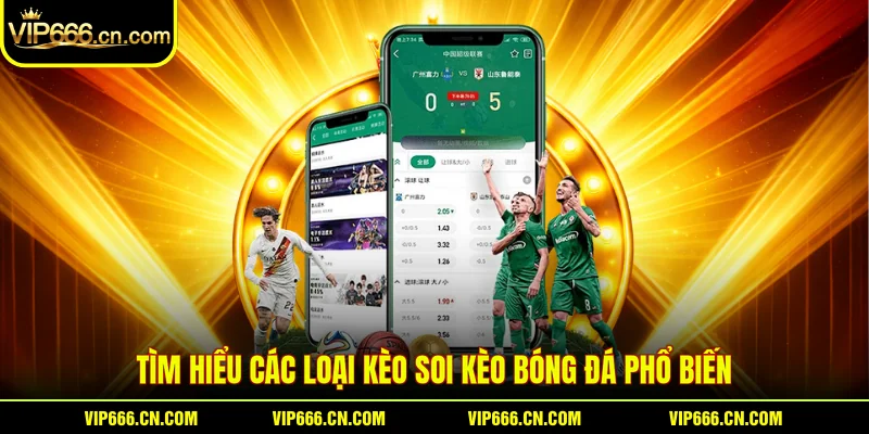 Tìm hiểu các loại kèo soi kèo bóng đá phổ biến