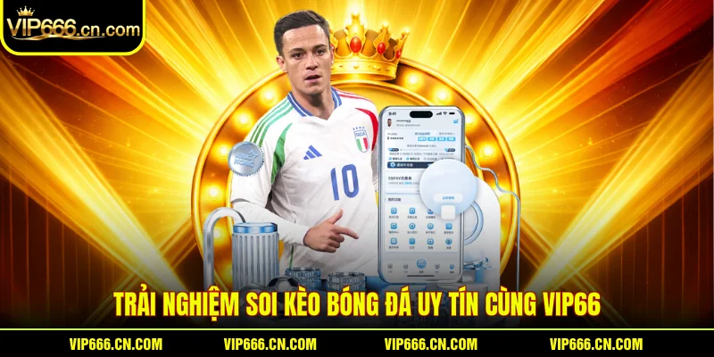 Trải nghiệm soi kèo bóng đá uy tín cùng VIP66